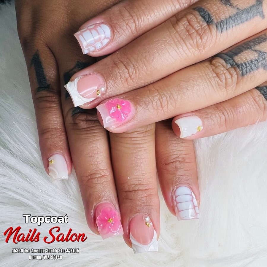 Beautiful Nails at Top Coat Nails Salon